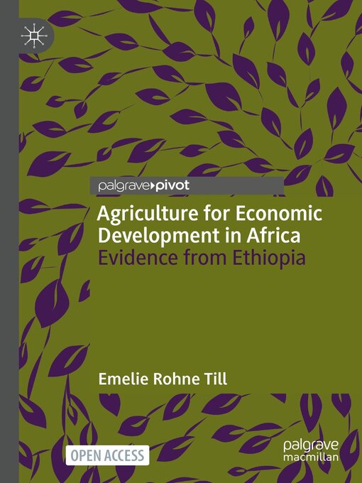 Title details for Agriculture for Economic Development in Africa by Emelie Rohne Till - Available